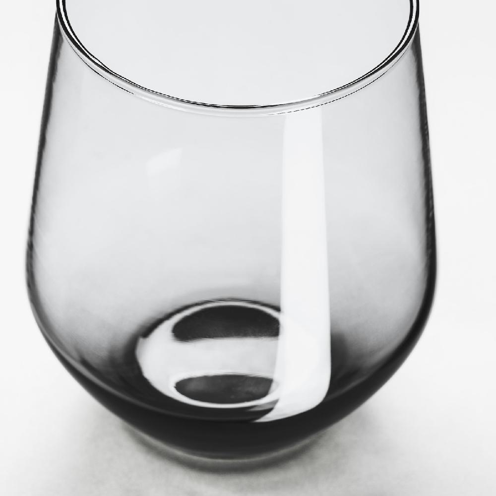 IKEA IVRIG Glas grau 45 cl Online Outlet