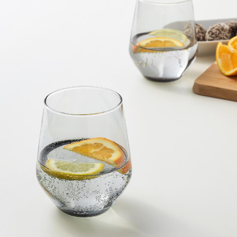 IKEA IVRIG Glas grau 45 cl Online Outlet