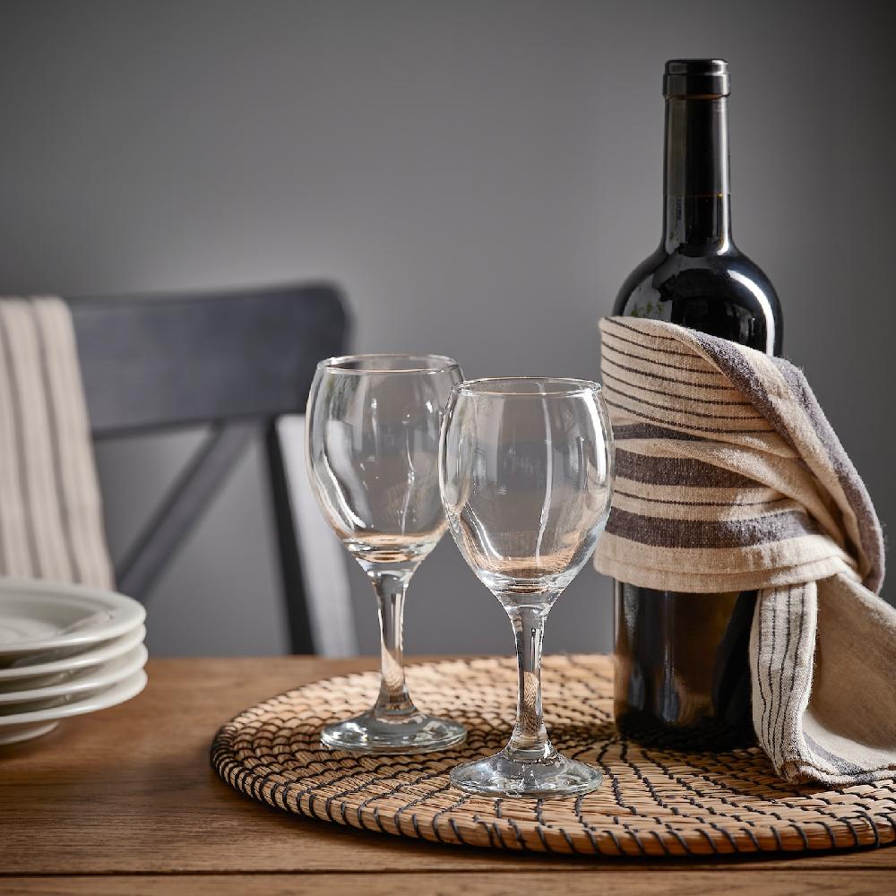 IKEA ÄNKEBLOMSTER Weinglas Klarglas 25 cl Zeitlich begrenztes Angebot