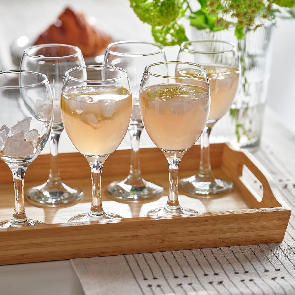 IKEA ÄNKEBLOMSTER Weinglas Klarglas 25 cl Zeitlich begrenztes Angebot