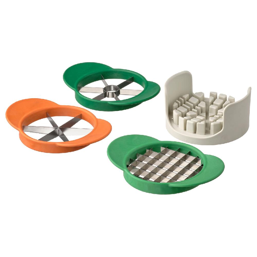 IKEA UPPFYLLD Obstschneider 4er-Set versch. Farben Zeitbegrenzte Promotion