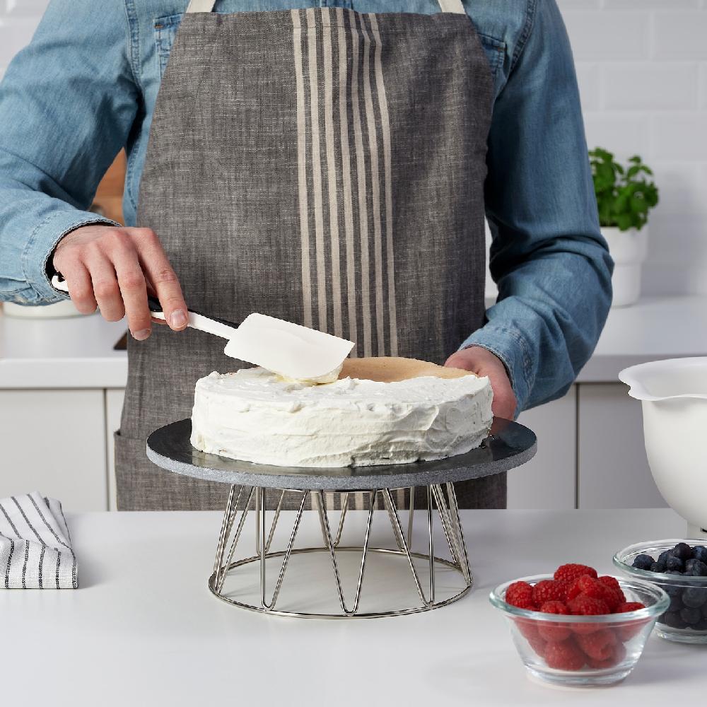IKEA GUBBRÖRA Teigschaber schwarz/weiß Vierteljährliche Förderung
