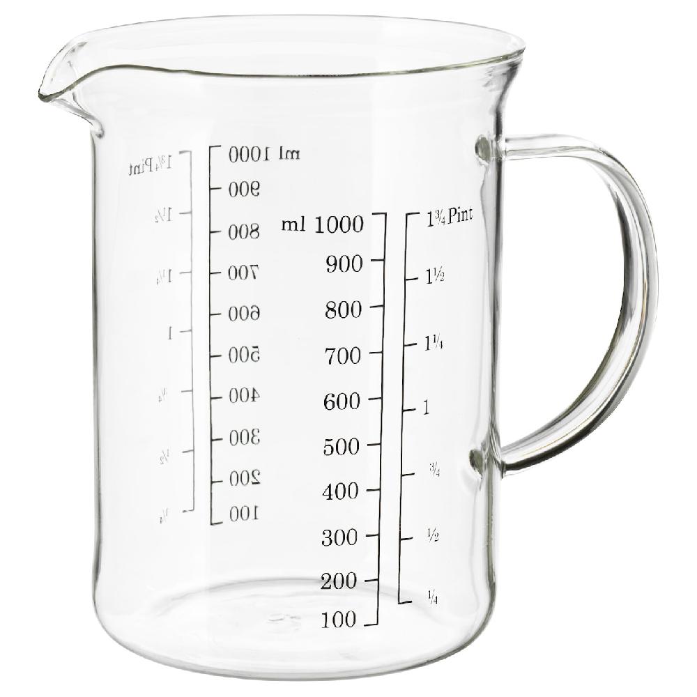 IKEA VARDAGEN Messbecher Glas 1.0 l