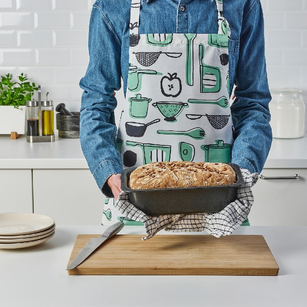 IKEA MÅNTAGG Kastenform Antihaftbeschichtung dunkelgrau 1.9 l Kostenloser Versand