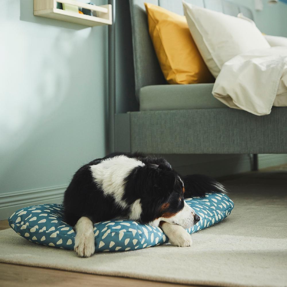 IKEA UTSÅDD Kissen für Haustier blau 48x75 cm Online Outlet
