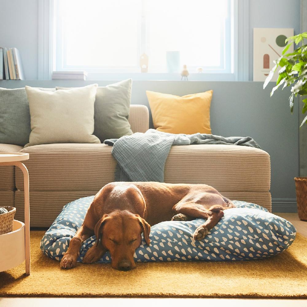 IKEA UTSÅDD Kissen für Haustier blau 88x112 cm Exklusive Angebote