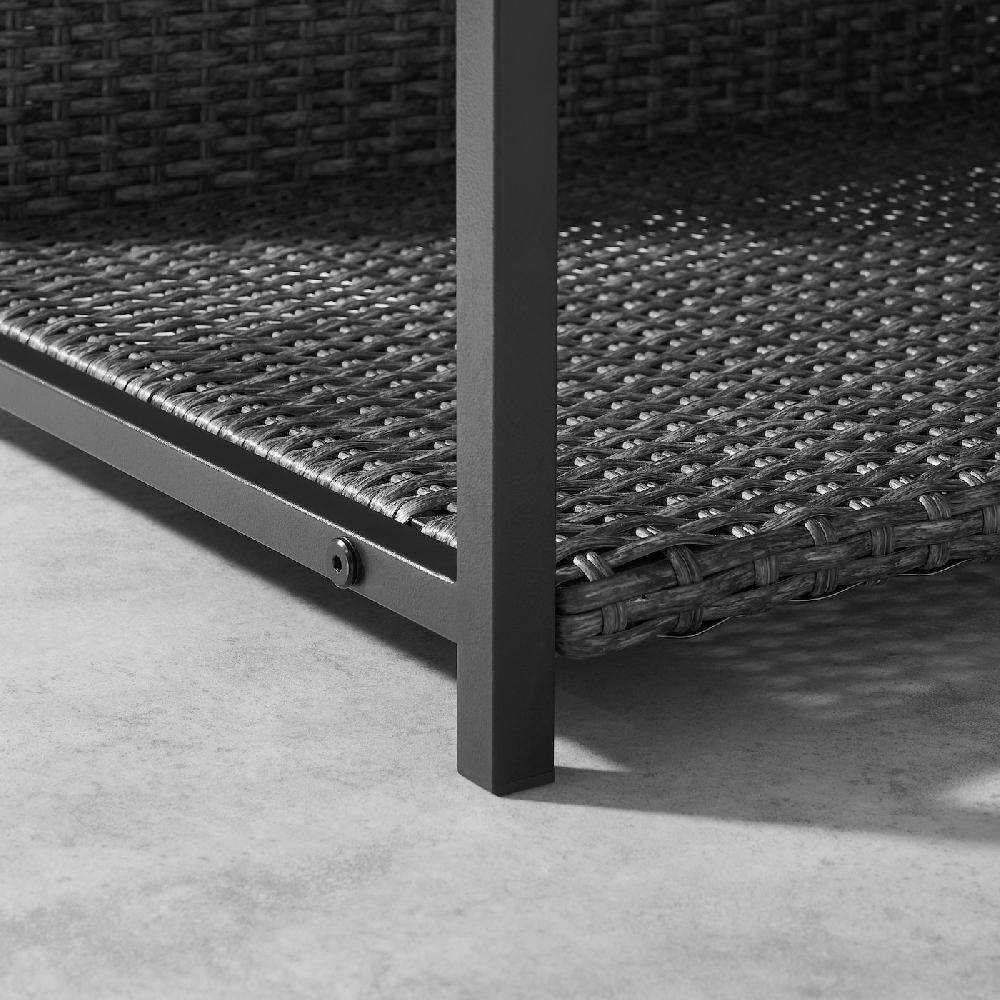 IKEA BOLMSÖ Hundebett für draußen dunkelgrau Blitzangebot