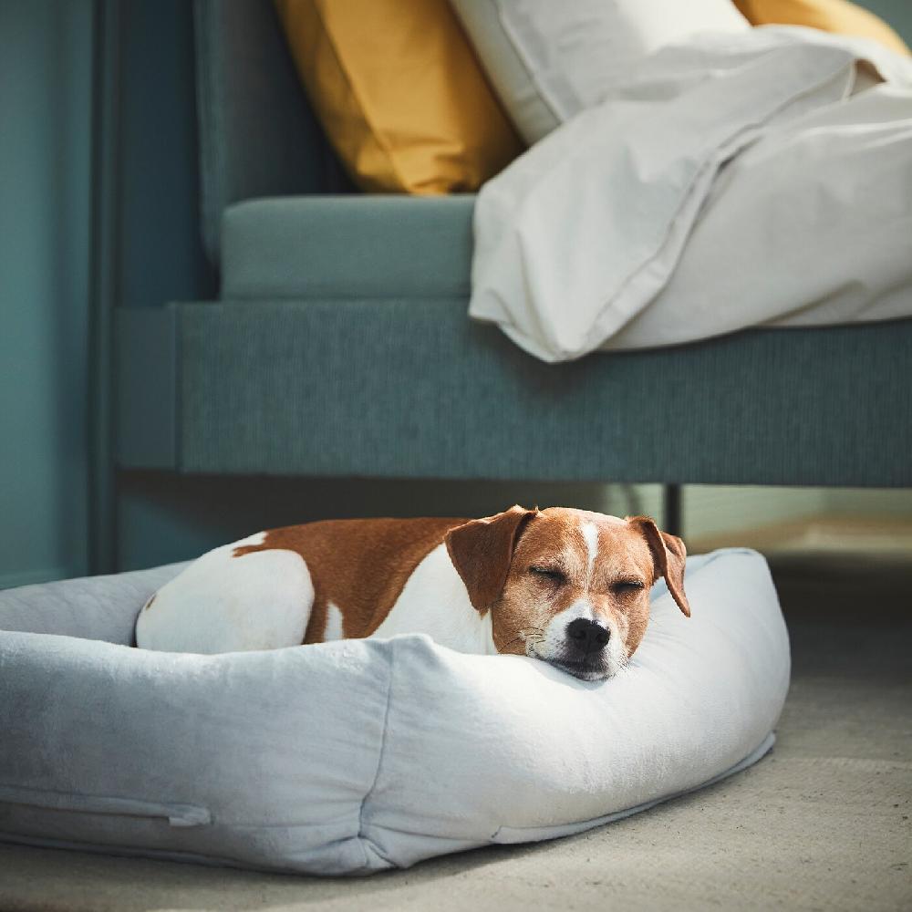 IKEA UTSÅDD Hundebett hellgrau M Große Rabatte