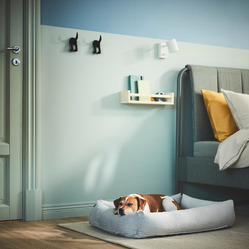 IKEA UTSÅDD Hundebett hellgrau M Große Rabatte