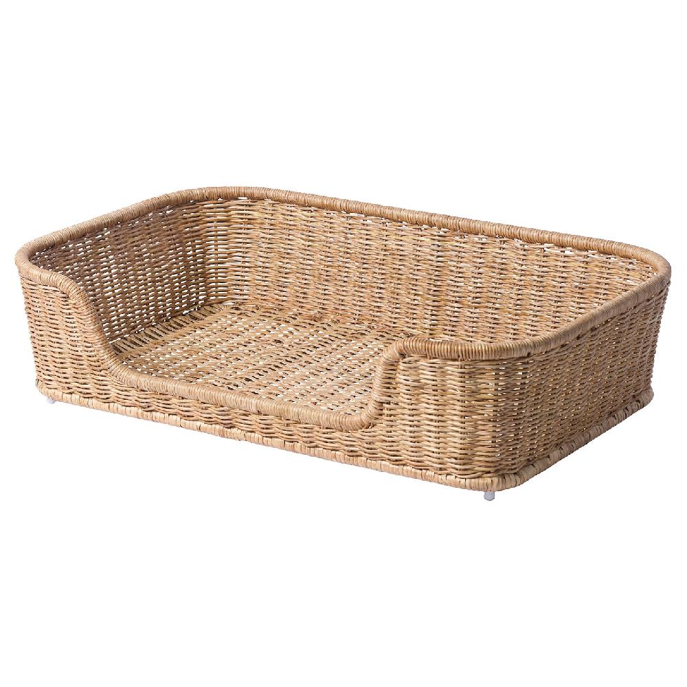 IKEA UTSÅDD Hundebett Rattan 80x50x20 cm Neuheiten