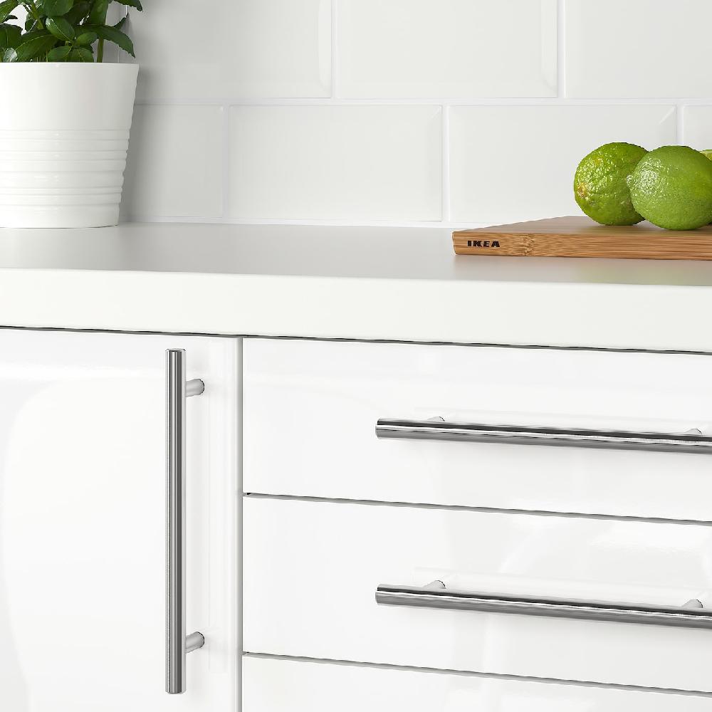 IKEA KALLRÖR Griff Edelstahl 213 mm Tiefpreis