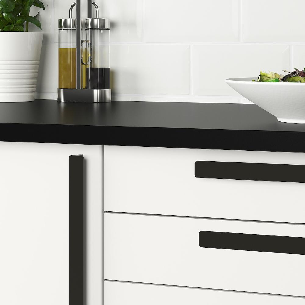 IKEA HACKÅS Griff anthrazit 300 mm Super Sparpreis