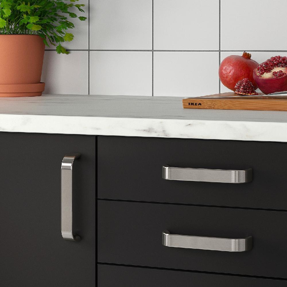 IKEA KALERUM Griff stahlfarben 138 mm Letzte 3 Tage