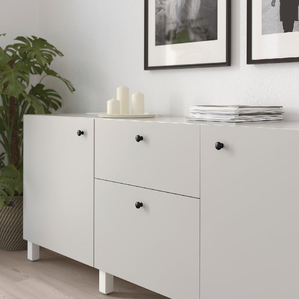 IKEA ENERYDA Knopf schwarz 27 mm 50% Rabatt mit kostenlosem Versand