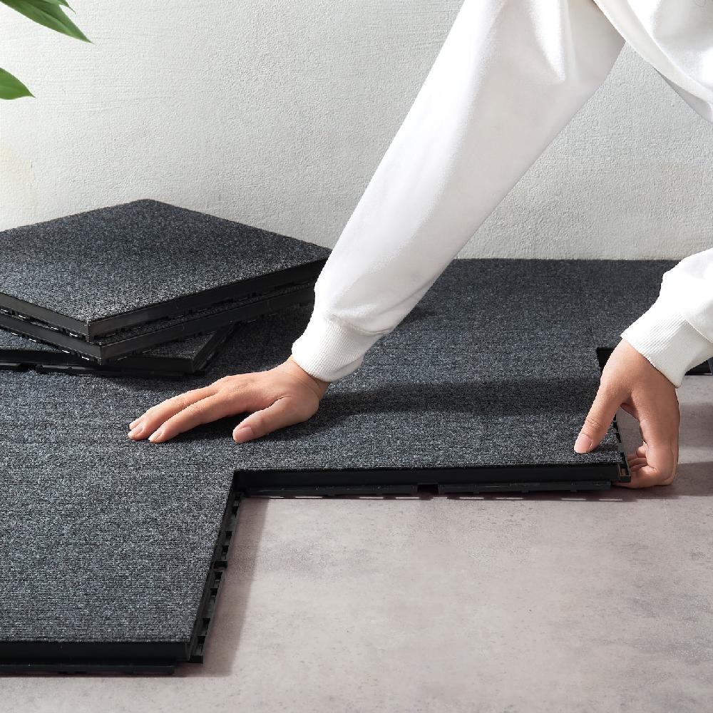 IKEA RUNNEN Bodenrost/außen textil dunkelgrau 0.81 m² 50% Rabatt für begrenzte Zeit