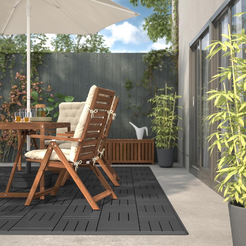IKEA RUNNEN Eckverbinder für Kantenleiste/außen dunkelgrau 2025