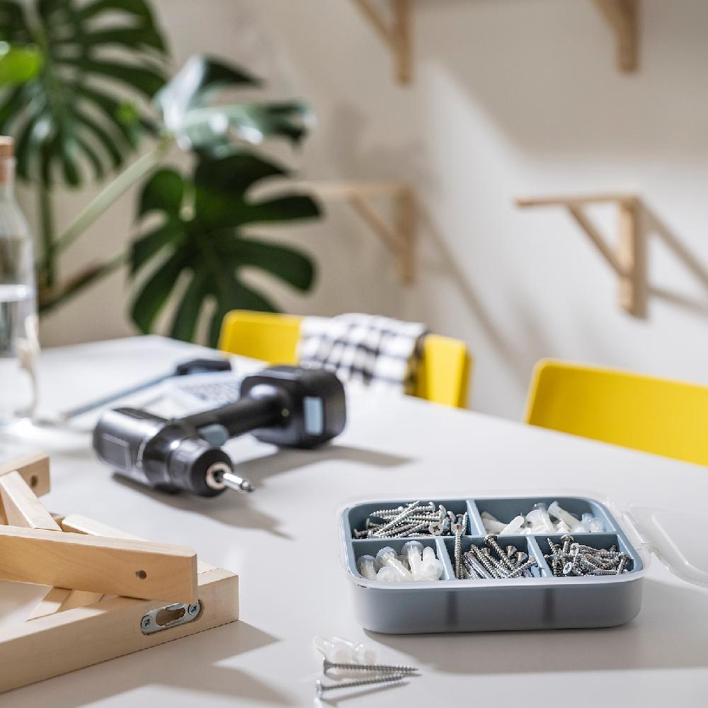 IKEA TRIXIG Schrauben- und Dübel-Set 175 Teile im Angebot