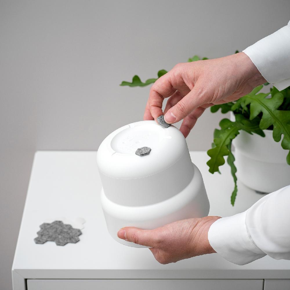 IKEA FIXA Bodengleiter selbstkl. 20 St. grau Kostenloser Versand