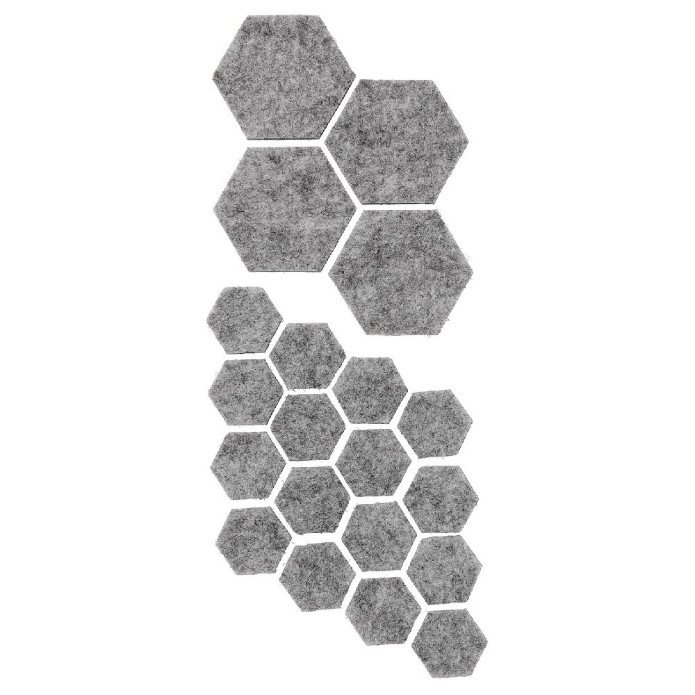 IKEA TRIXIG Bodengleiter selbstkl. 20 St. grau Rabatt