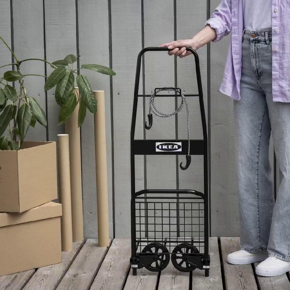 IKEA RULLEBÖR Karre schwarz Räumungsverkauf