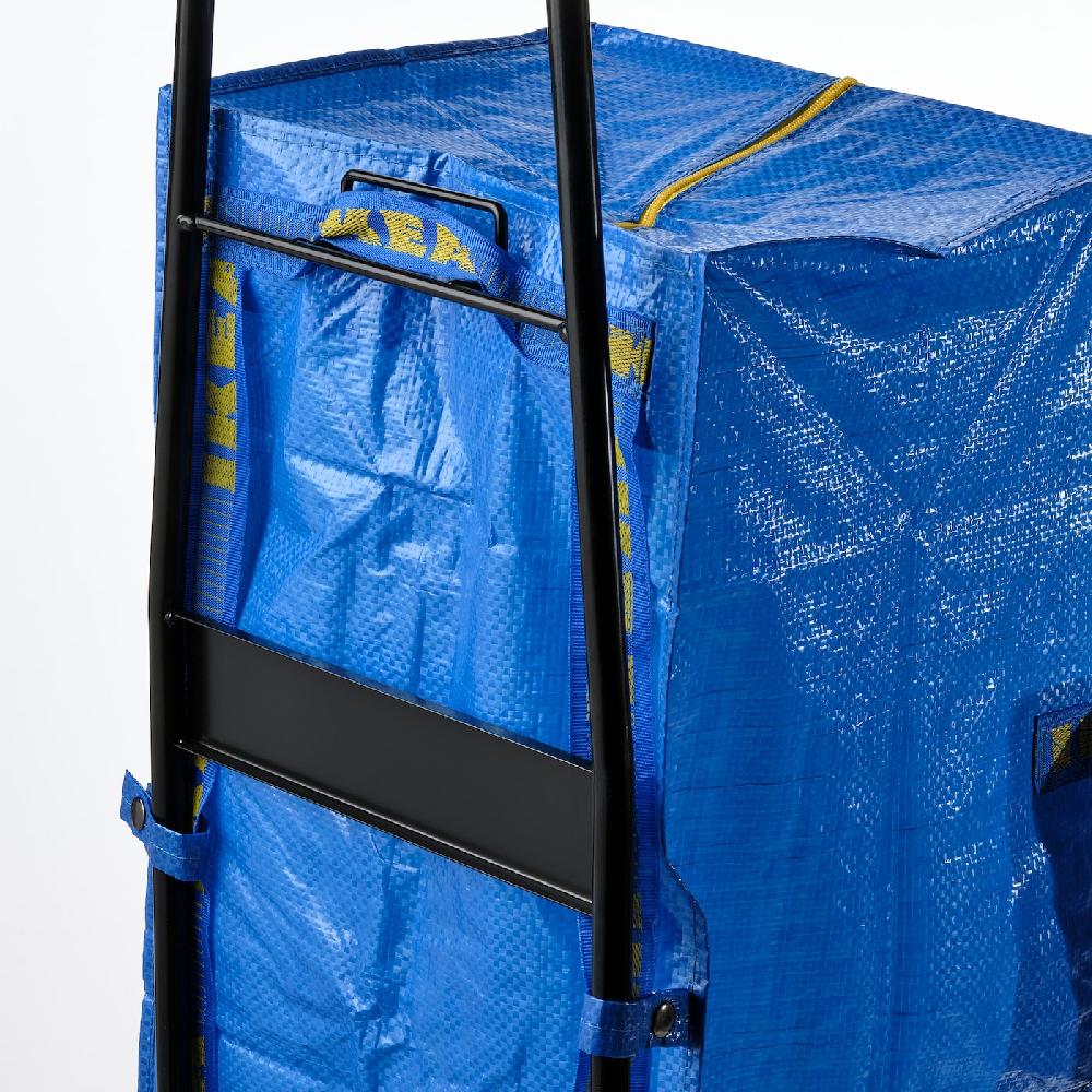 IKEA RULLEBÖR / FRAKTA Karre mit Tasche schwarz/blau Kauf eins, bekomm eins gratis