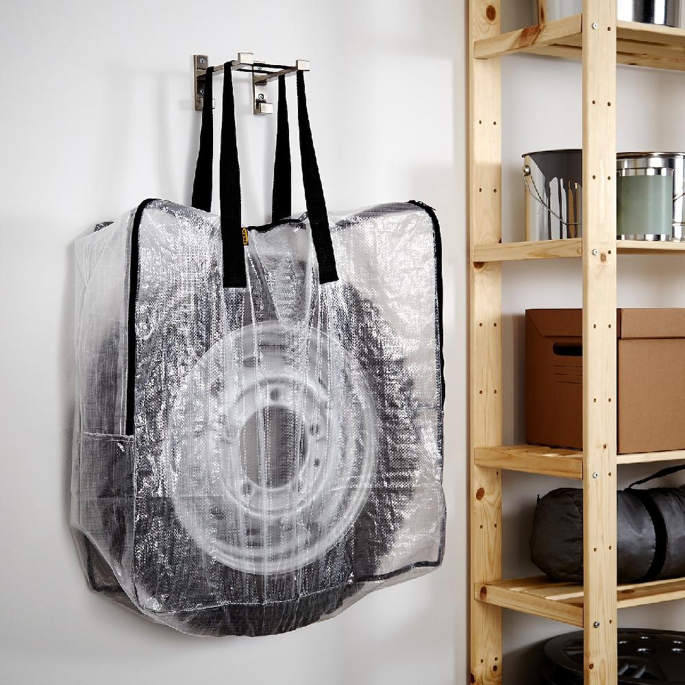 IKEA DIMPA Beutel transparent 65x22x65 cm Tägliche Deals