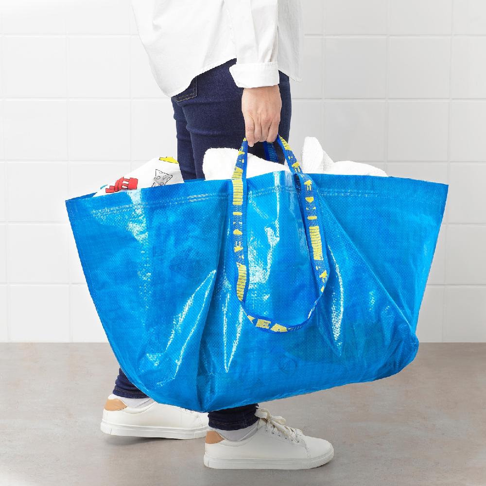 IKEA FRAKTA Tasche groß blau 55x37x35 cm/71 l Tiefpreis