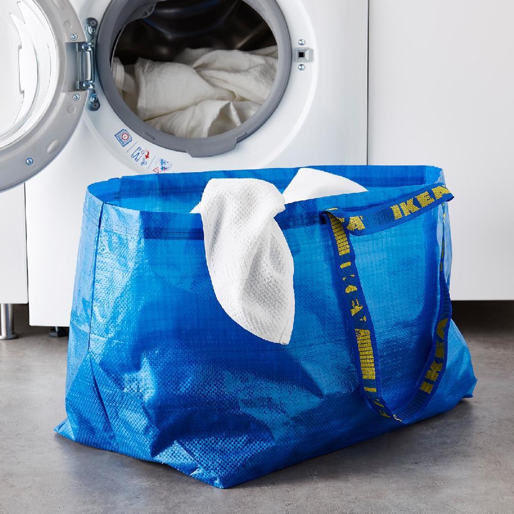 IKEA FRAKTA Tasche groß blau 55x37x35 cm/71 l Tiefpreis