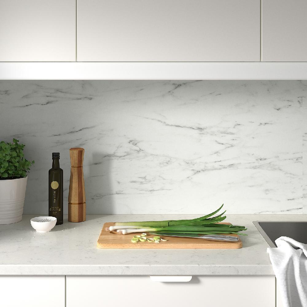 IKEA LYSEKIL Wandpaneel doppelseitig weiß marmoriert/Terrazzomuster 119.6x55 cm JETZT KAUFEN