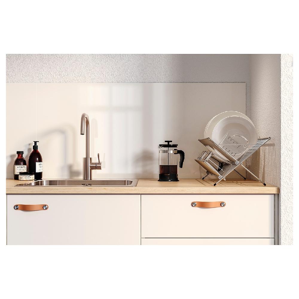 IKEA LYSEKIL Wandpaneel doppelseitig weiß/hellgrau Betonmuster 119.6x55 cm Neueste Stile