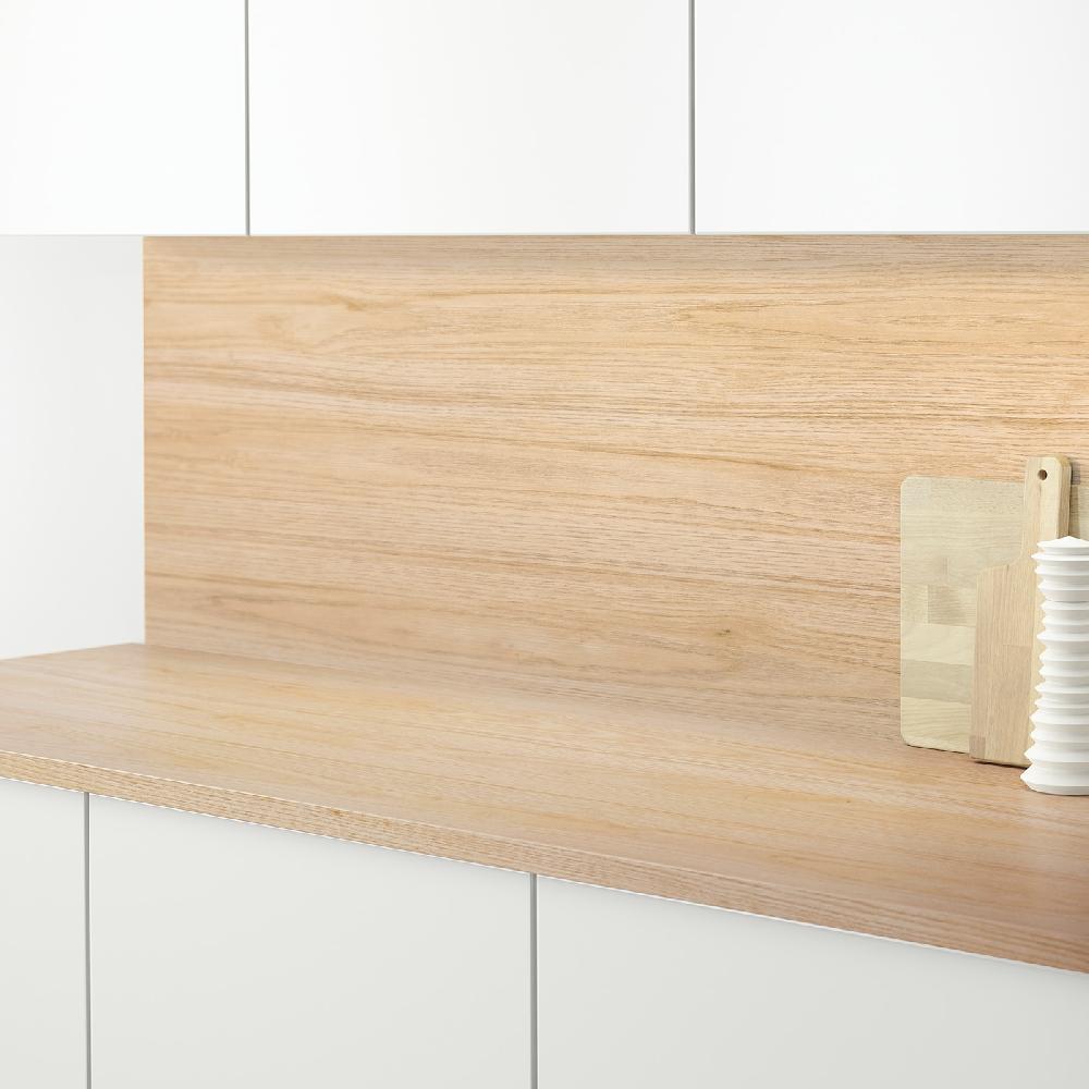 IKEA SIBBARP Wandpaneel maßgefertigt Eschenachbildung Laminat 1 m²x1.3 cm Nur für heute