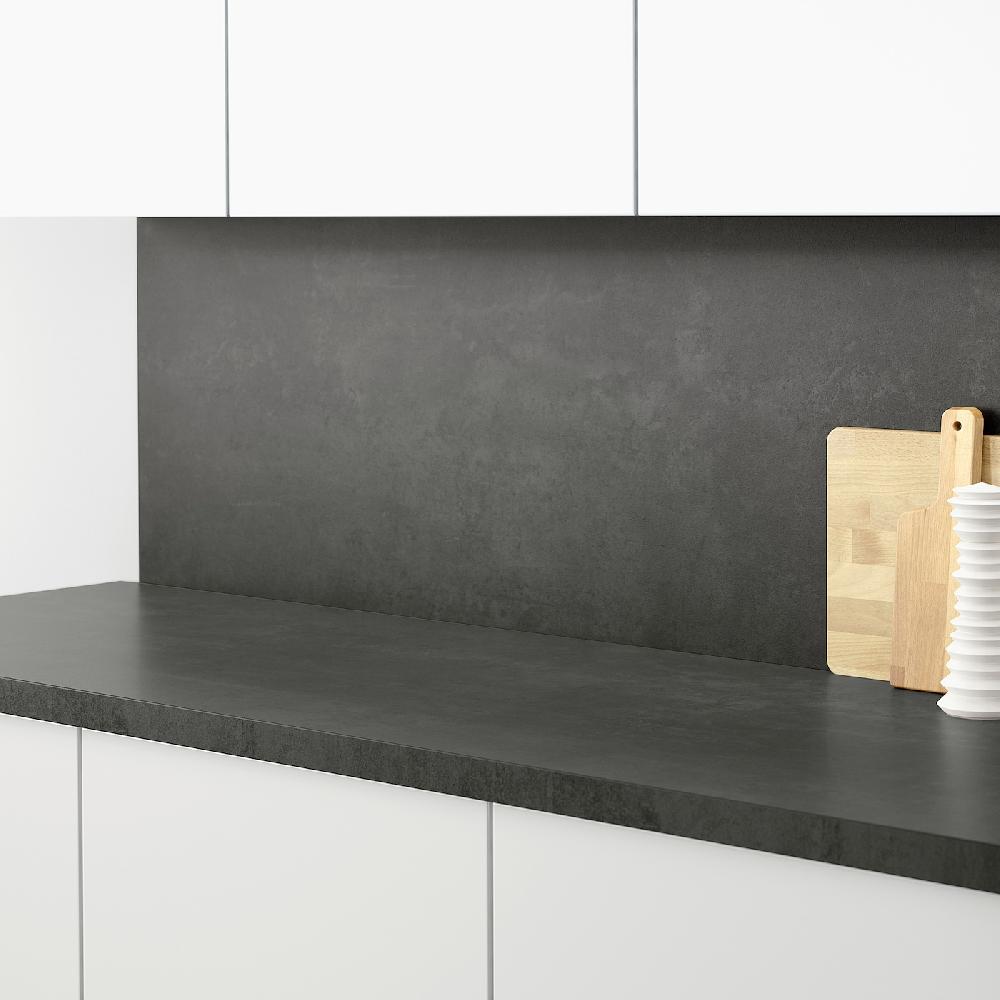 IKEA SIBBARP Wandpaneel maßgefertigt Betonmuster/Laminat 1 m²x1.3 cm Vierteljährliche Förderung