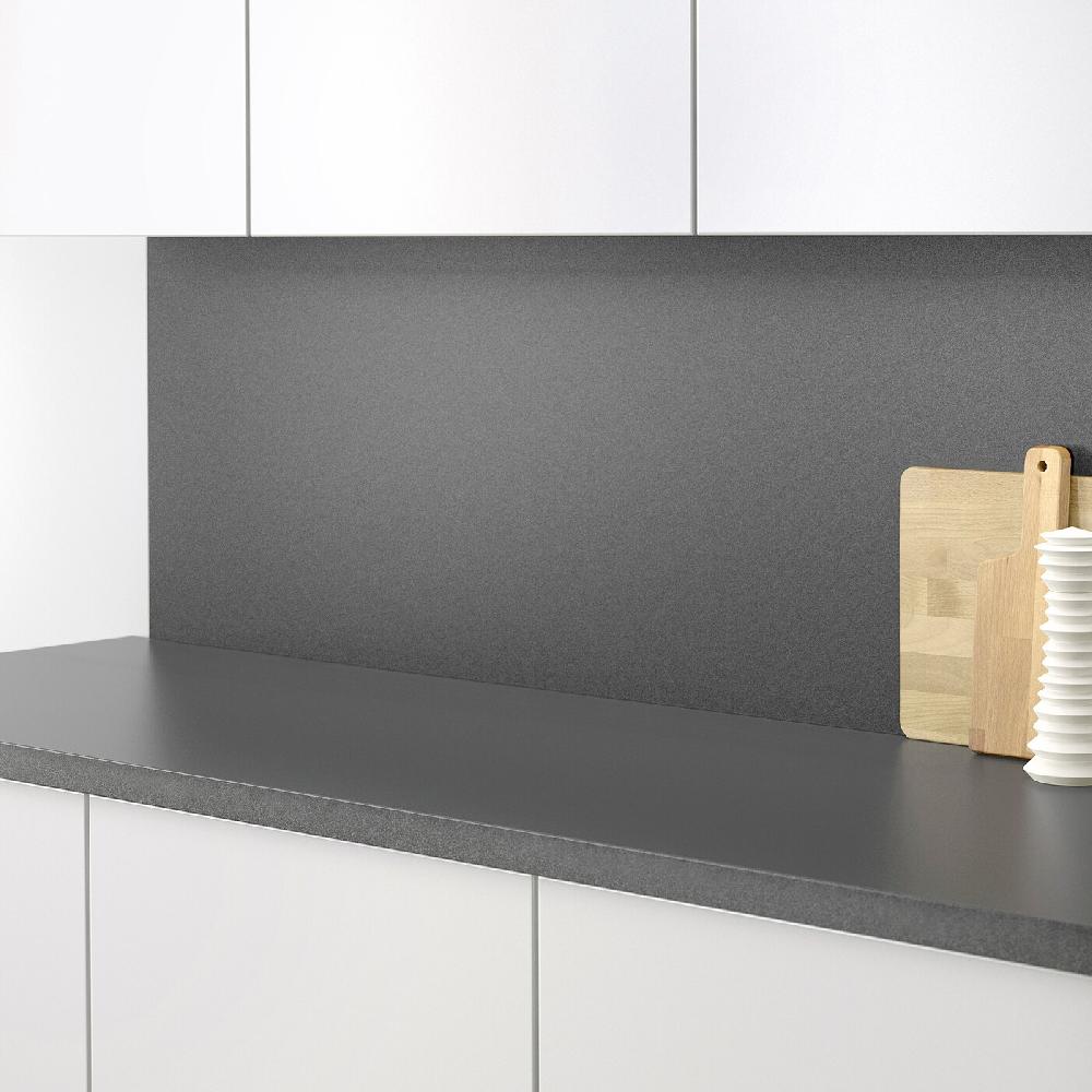 IKEA SIBBARP Wandpaneel maßgefertigt schwarz Steinmuster/Laminat 1 m²x1.3 cm Nur noch ein Tag übrig