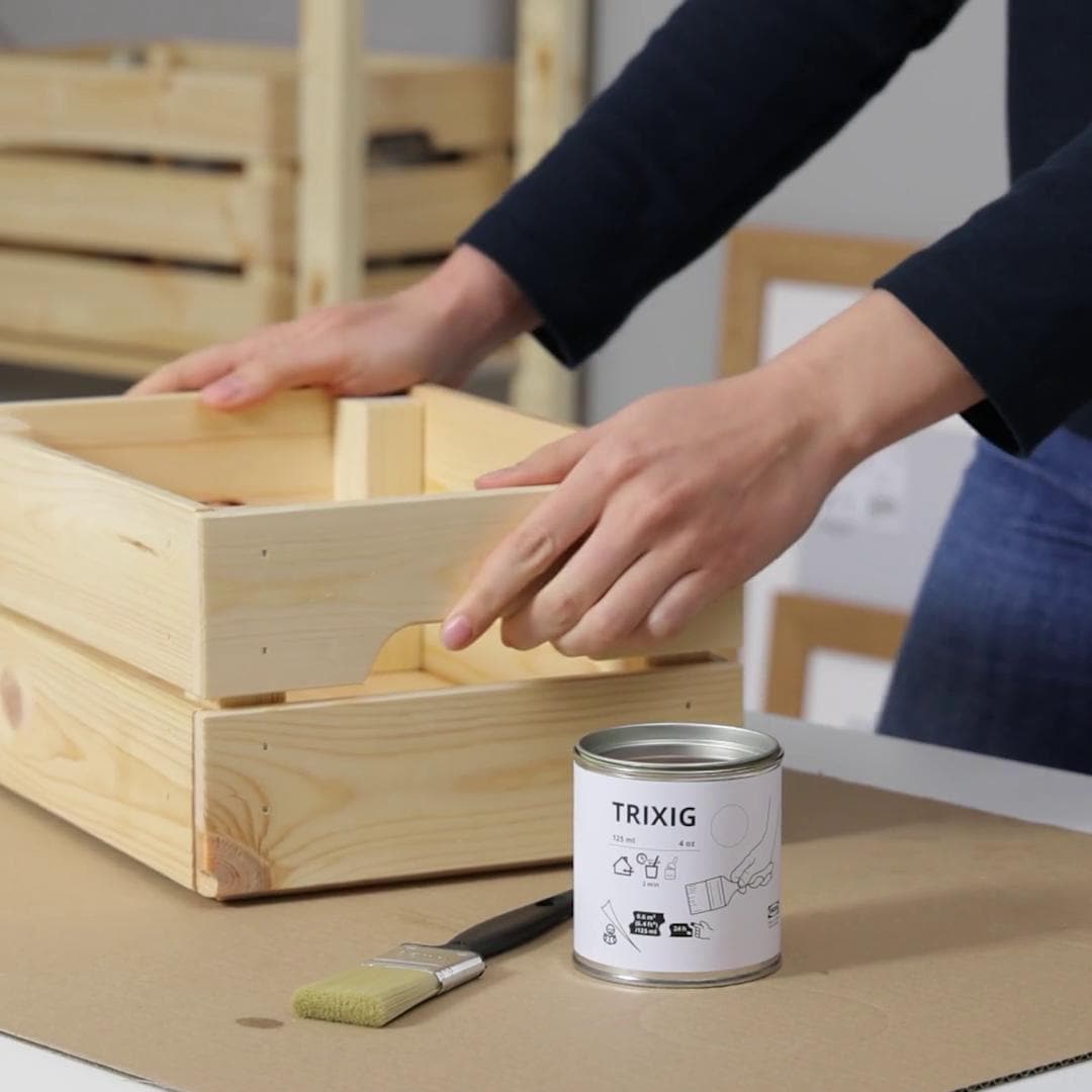 IKEA TRIXIG Farbe weiß 125 ml 2025