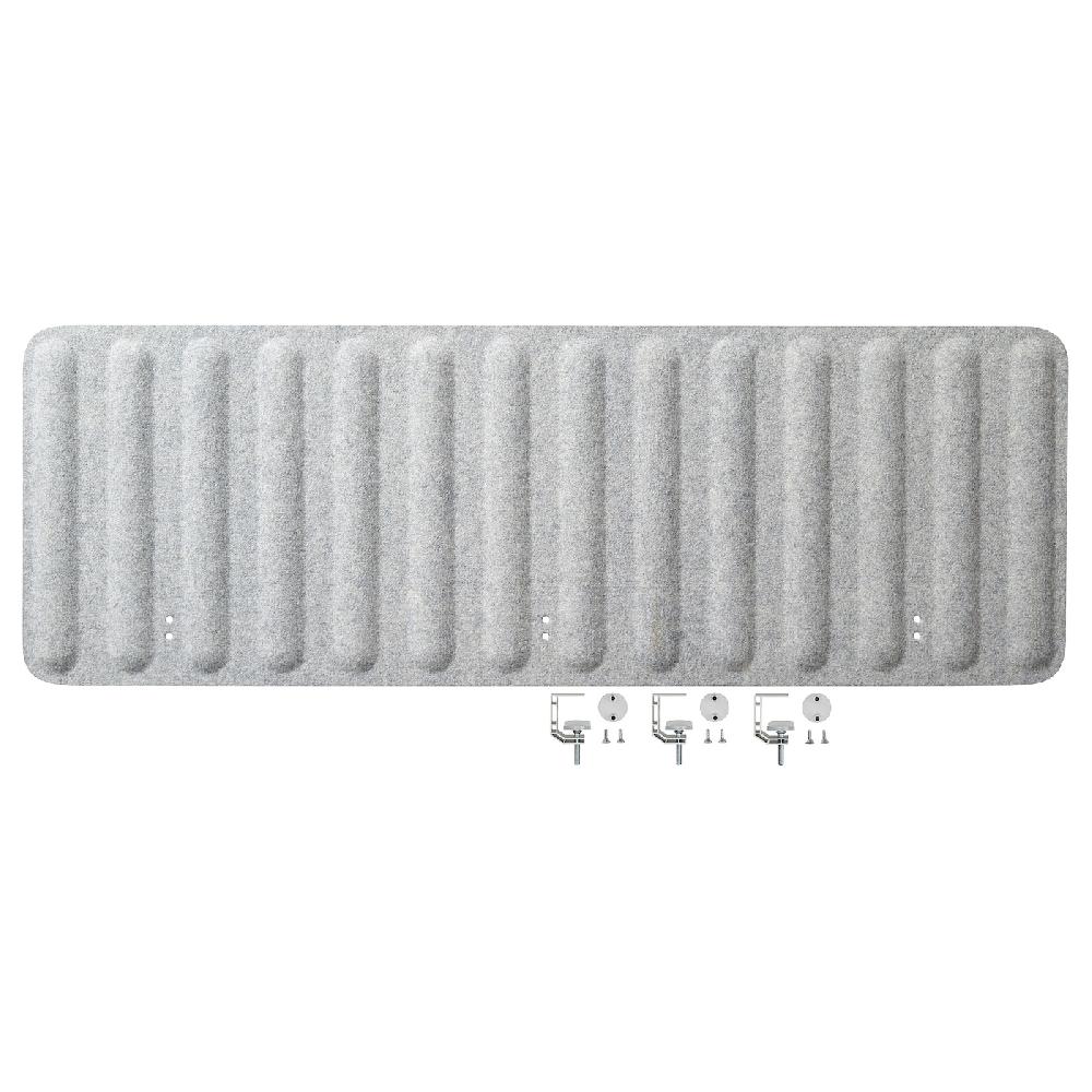 IKEA EILIF Abschirmung für Schreibtisch grau 140x48 cm Meist gekauft