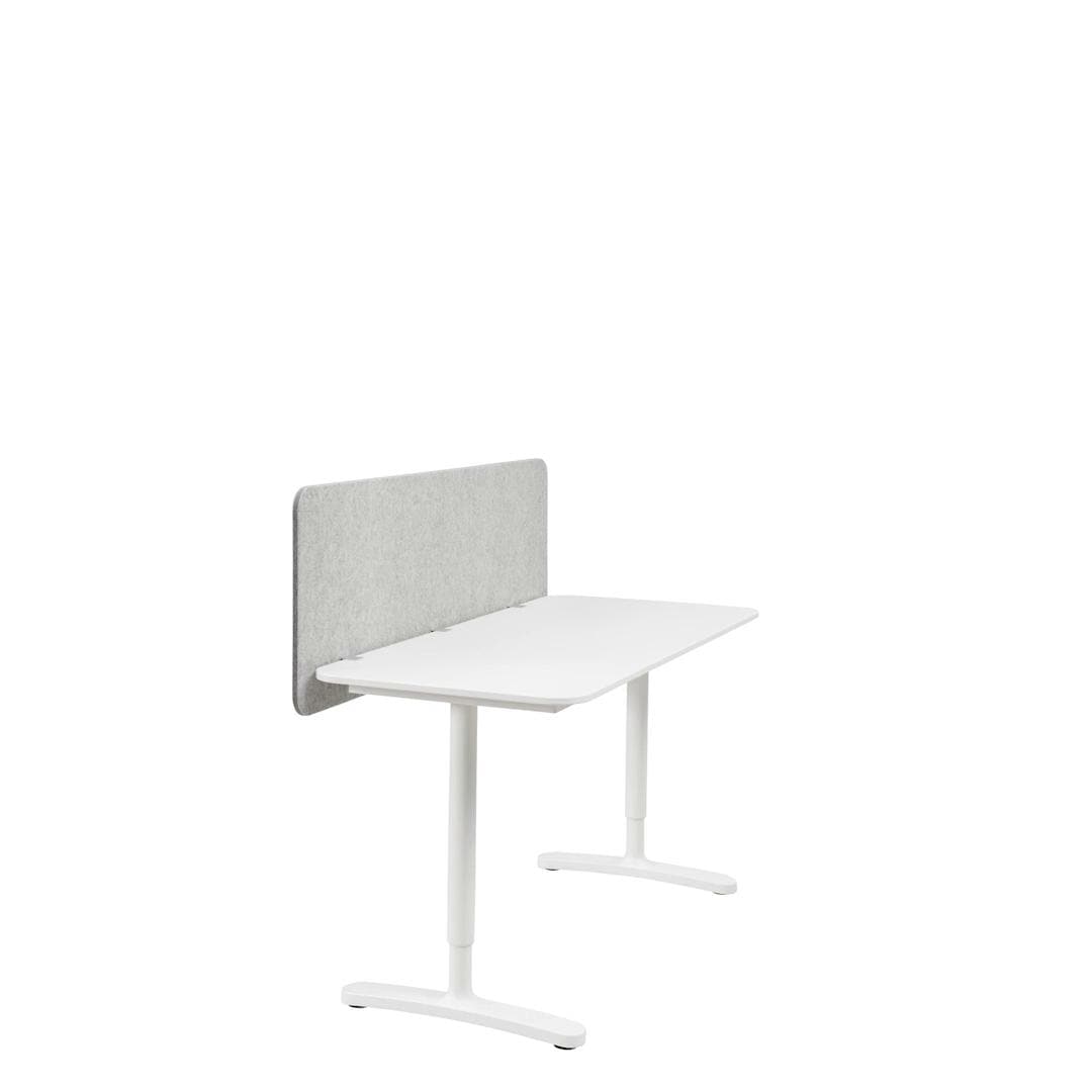 IKEA EILIF Abschirmung für Schreibtisch grau 140x48 cm Meist gekauft