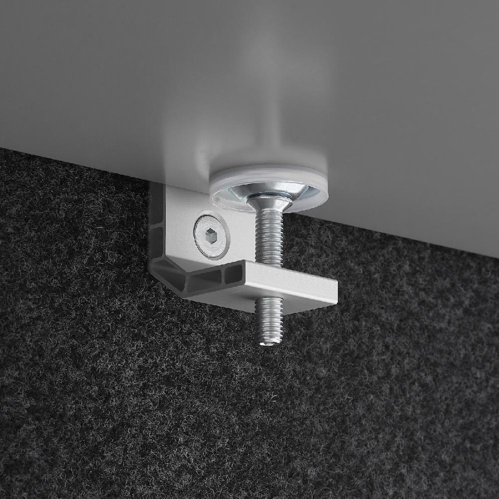 IKEA EILIF Abschirmung für Schreibtisch dunkelgrau 120x48 cm Blitzverkäufe