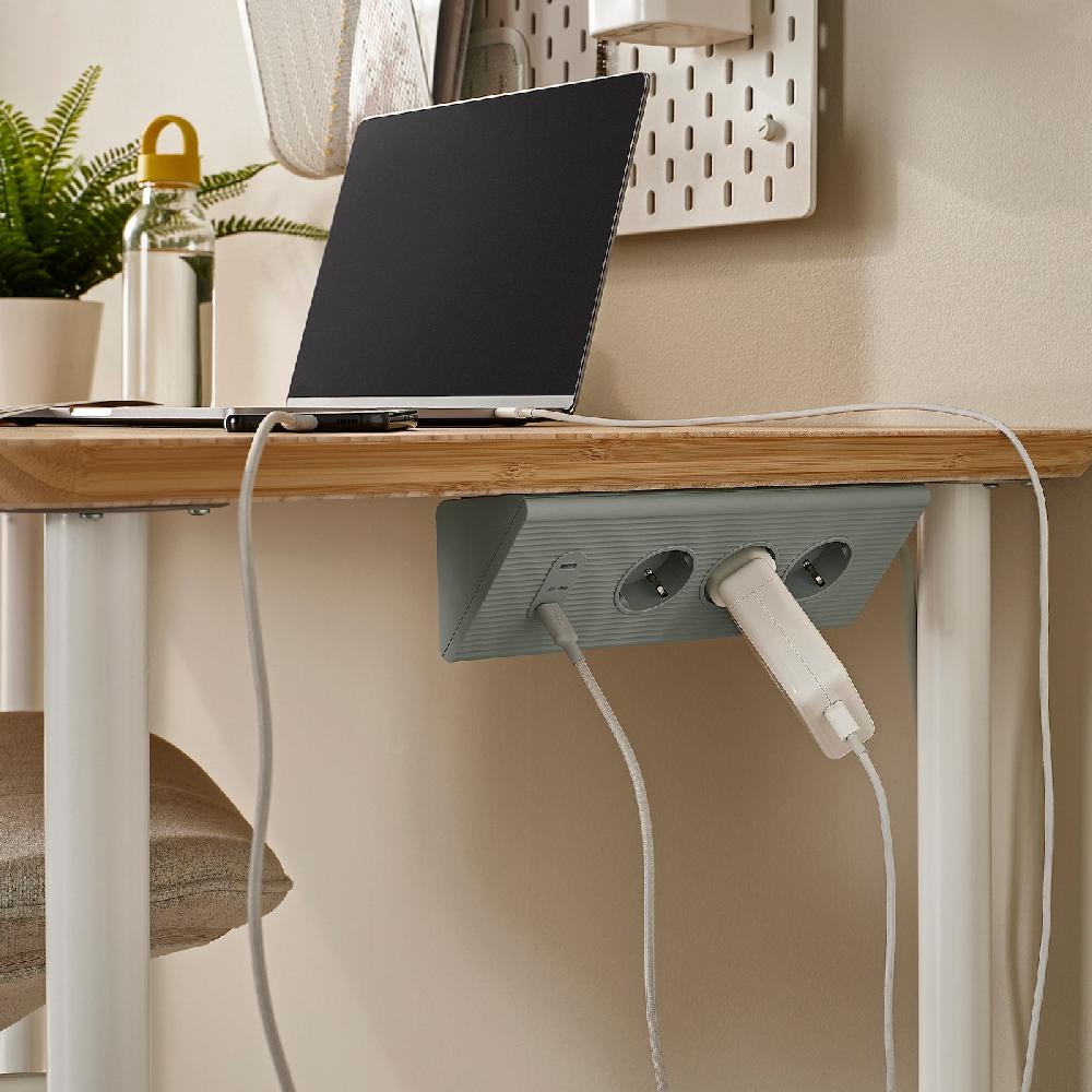 IKEA SKOTAT Verlängerungskabel grün 1.8 m Flash Sale