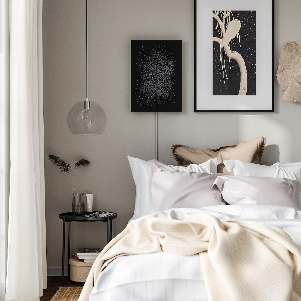 IKEA SYMFONISK Rahmen mit WiFi-Speaker schwarz/smart Lagerräumung
