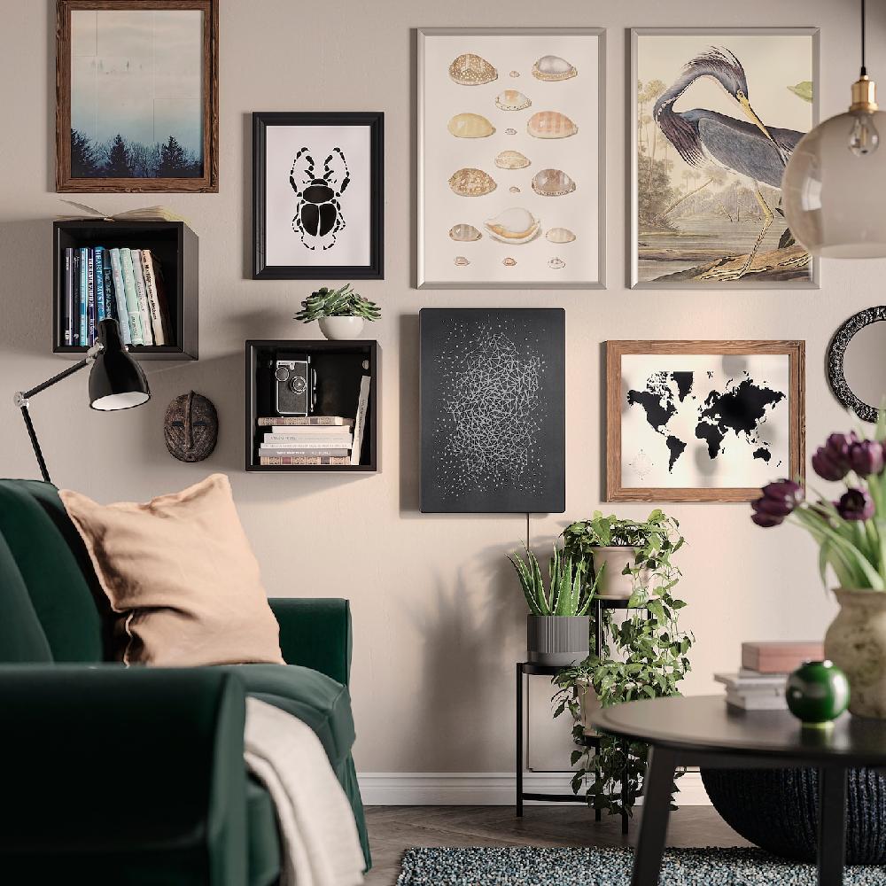 IKEA SYMFONISK Rahmen mit WiFi-Speaker schwarz/smart Lagerräumung