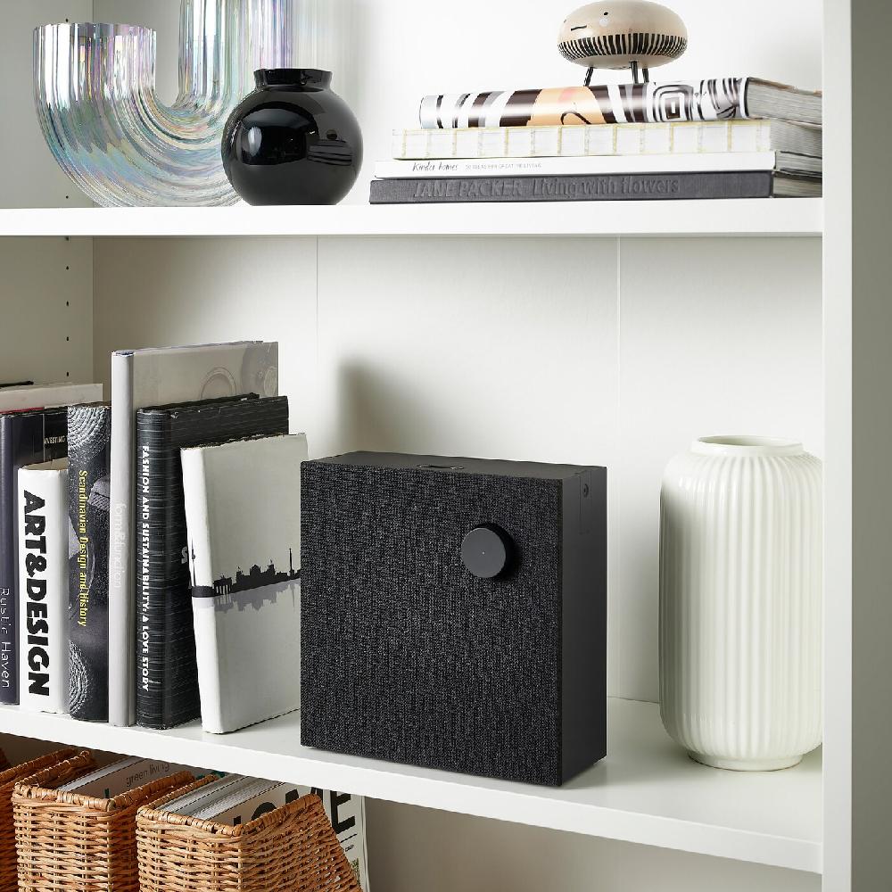 IKEA VAPPEBY Bluetooth-Lautsprecher Gen. 3/schwarz 20x20 cm Top Angebot