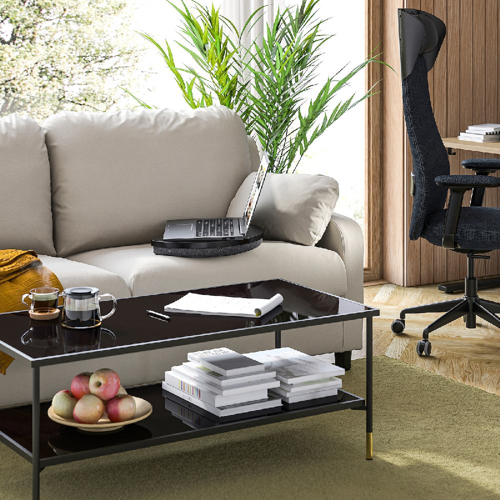 IKEA ÖJULF Laptophalter dunkelgrau 52x38 cm Räumungsverkauf