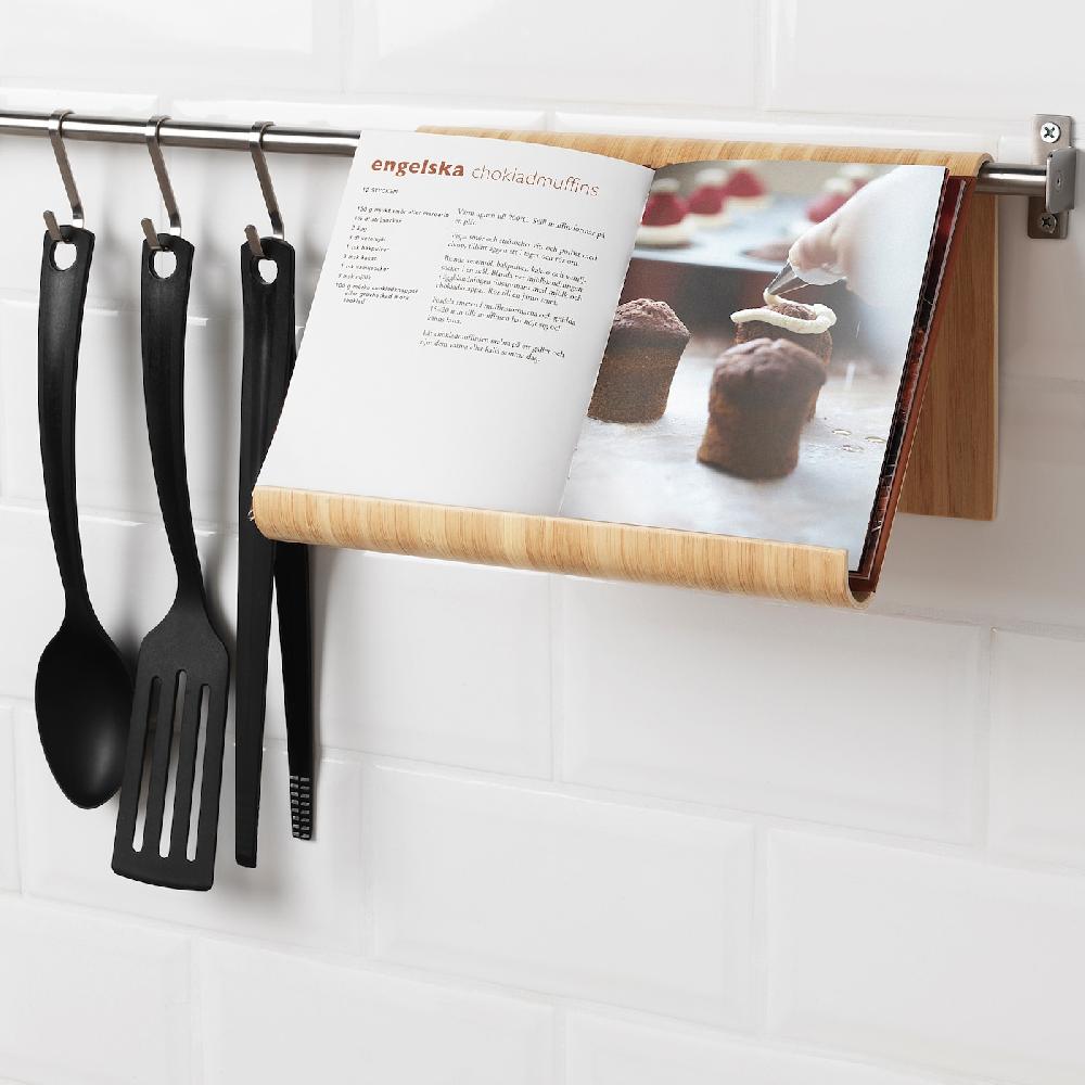 IKEA VIVALLA Tablet-Halter Bambusfurnier 26x17 cm Tägliche Deals
