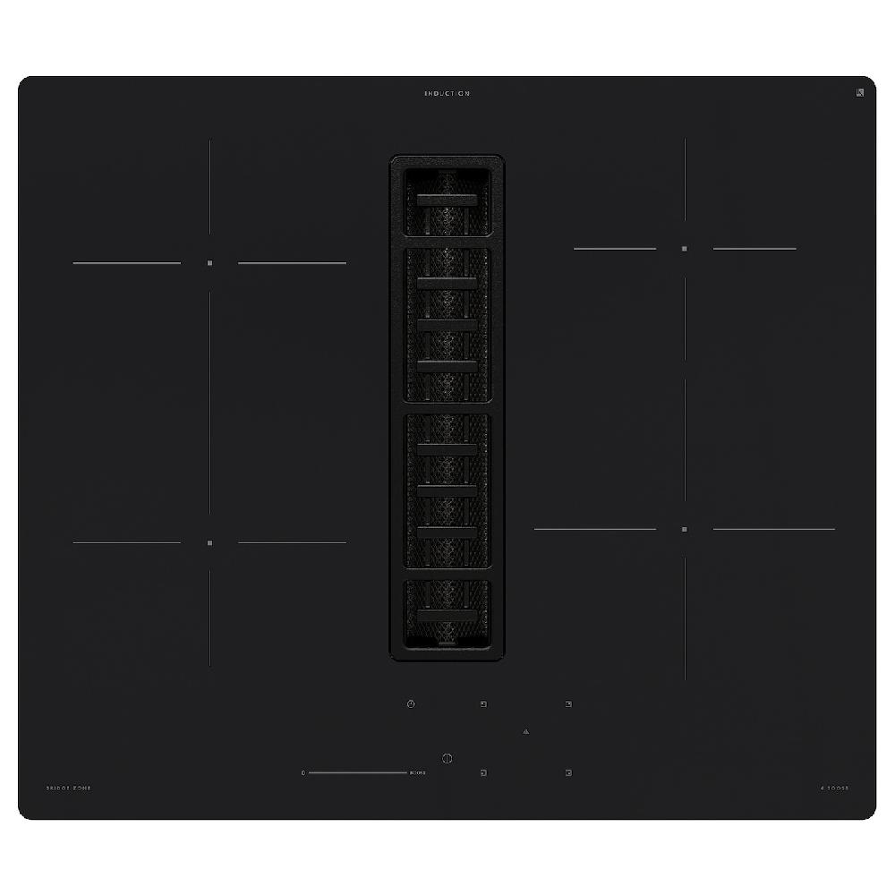 IKEA FÖRDELAKTIG Induktionskochfeld mit Dunstabzug IKEA 500 schwarz 60 cm Wochenangebot