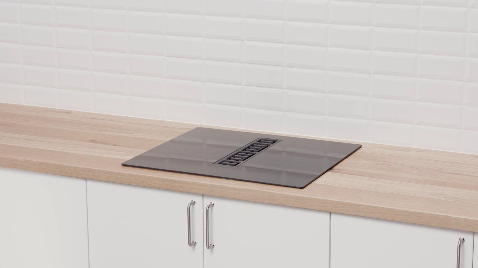 IKEA FÖRDELAKTIG Induktionskochfeld mit Dunstabzug IKEA 500 schwarz 60 cm Wochenangebot