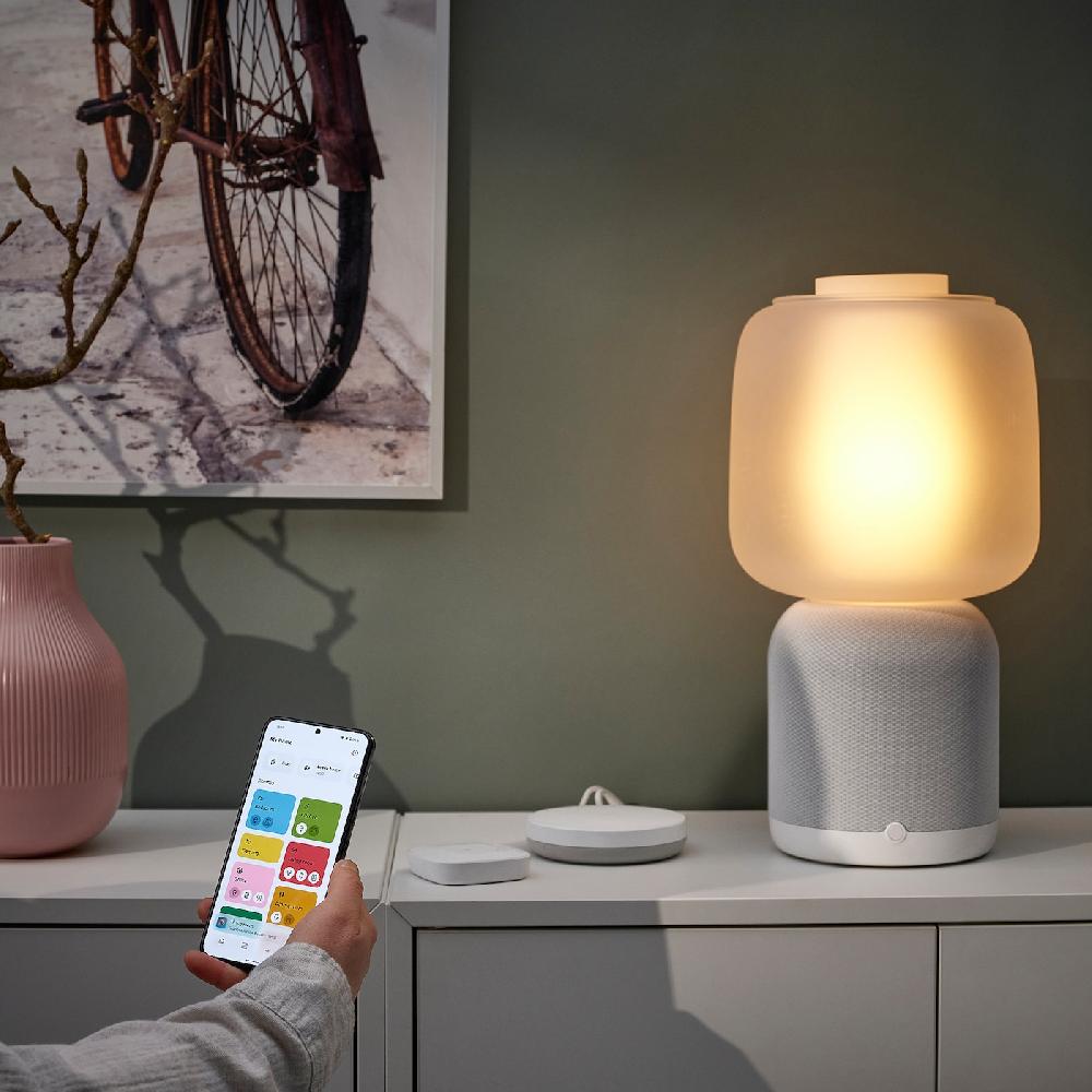 IKEA SYMFONISK / DIRIGERA Audiofernbedienung mit Hub-Set Generation 2 smart/weiß Nur noch ein Tag übrig
