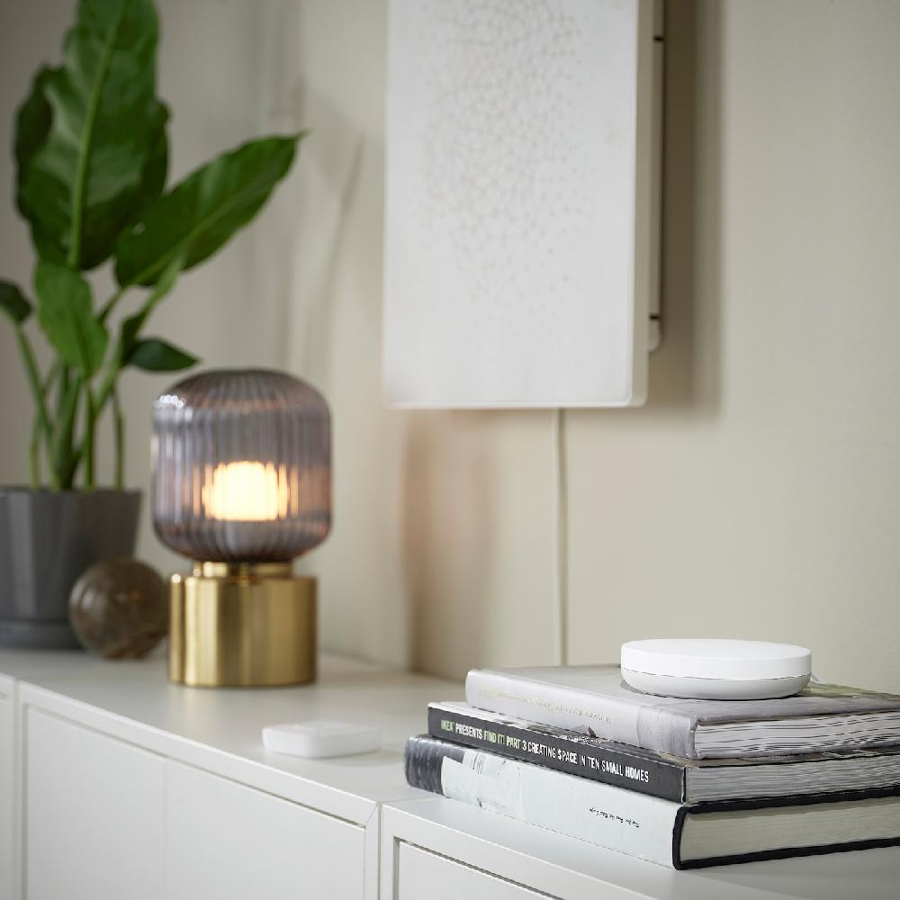 IKEA SYMFONISK / DIRIGERA Audiofernbedienung mit Hub-Set Generation 2 smart/weiß Nur noch ein Tag übrig