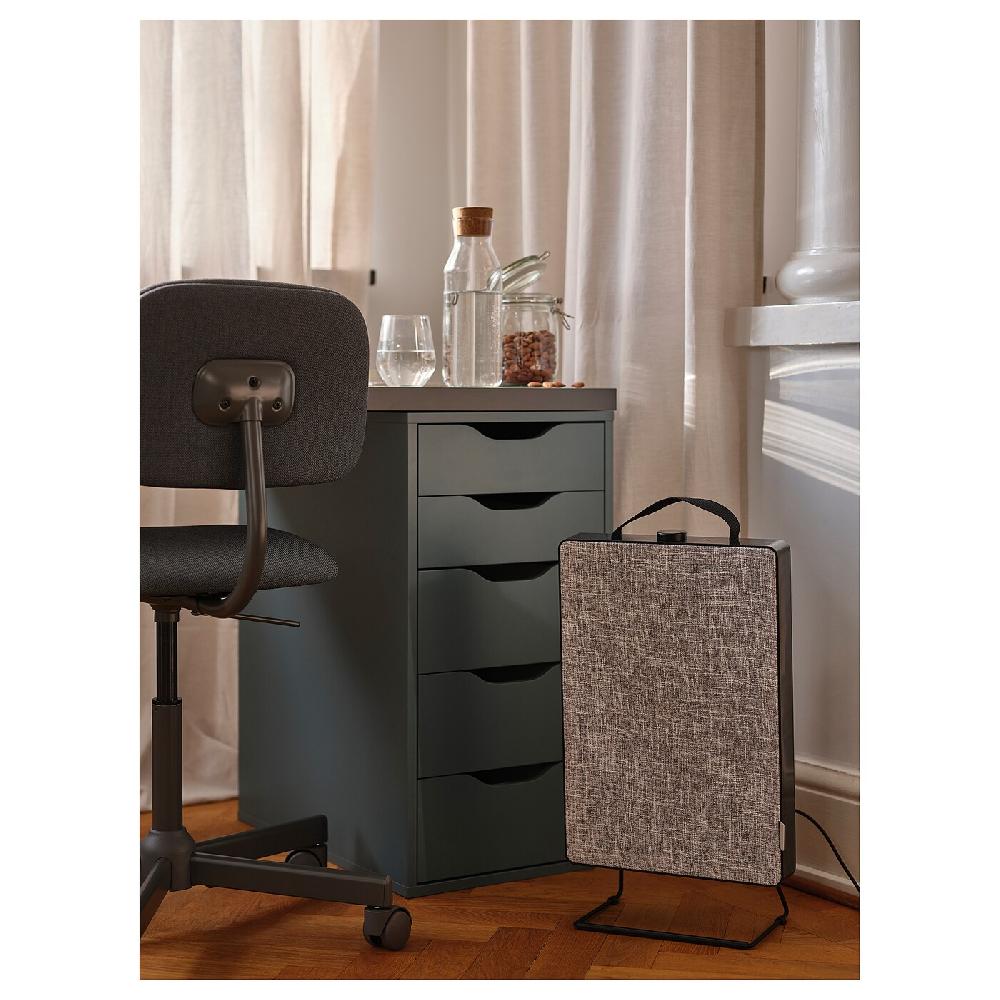 IKEA FÖRNUFTIG Luftreiniger schwarz 31x45 cm zollfrei