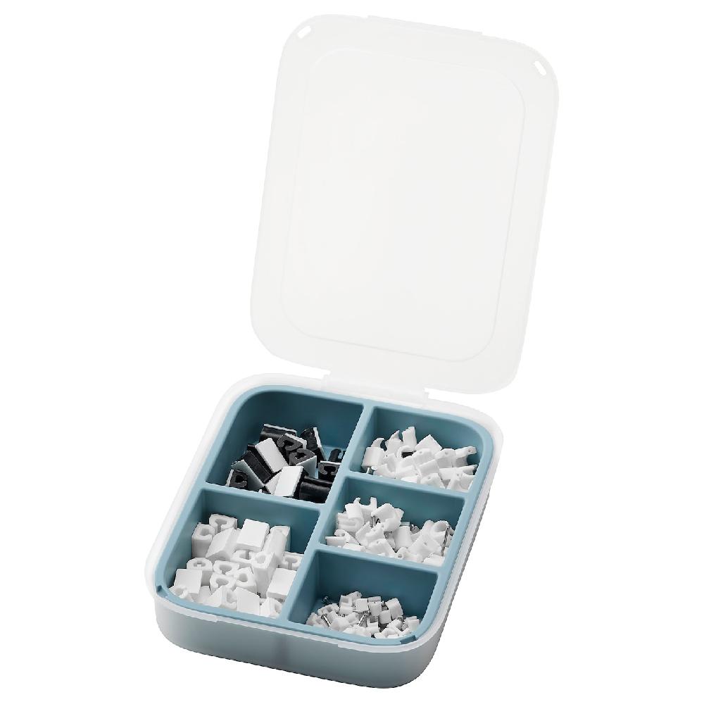IKEA TRIXIG Kabelhalter-Set 150 Teile Blitzverkäufe