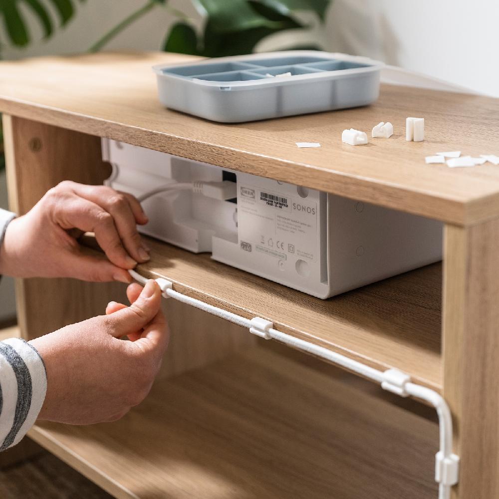 IKEA TRIXIG Kabelhalter-Set 150 Teile Blitzverkäufe